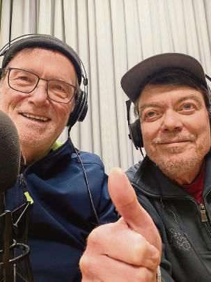 Vorsitzender Norbert Hillebrand und sein Vize Francis Eichler freuen sich auf den runden Geburtstag.