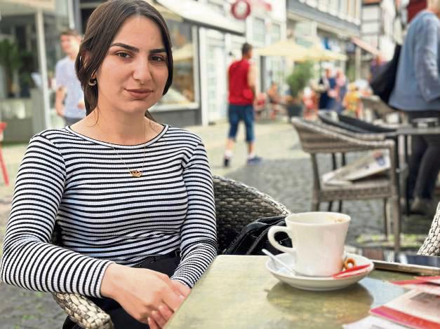 Geht ihren Weg: Mariam Morad hat am Montag ihre Ausbildung in der Altenpflege begonnen. Foto: Cegelski
