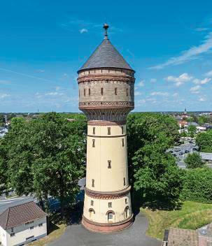 In unserer Sommeraktion haben wir den Wasserturm gesucht. Foto: Eickhoff