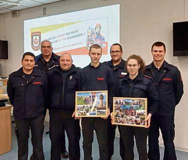Jugendfeuerwehr: Till Dreyer und Maria Argyriou wechseln in den aktiven Dienst