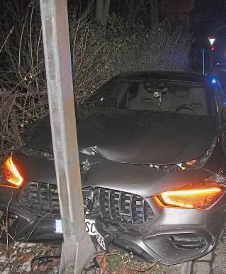 Der Unfall in der Bökenförder Straße ereignete sich gegen 17.30 Uhr. Foto: Bastian Puls