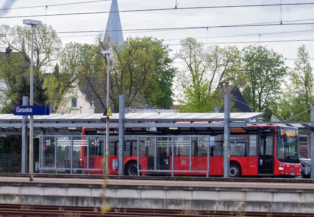Auf die Bus-Verbindung von Geseke nach Lippstadt soll im neuen Nahverkehrsplan besonders Wert gelegt werden. Auf die Bahn sei laut den Politikern kein Verlass.