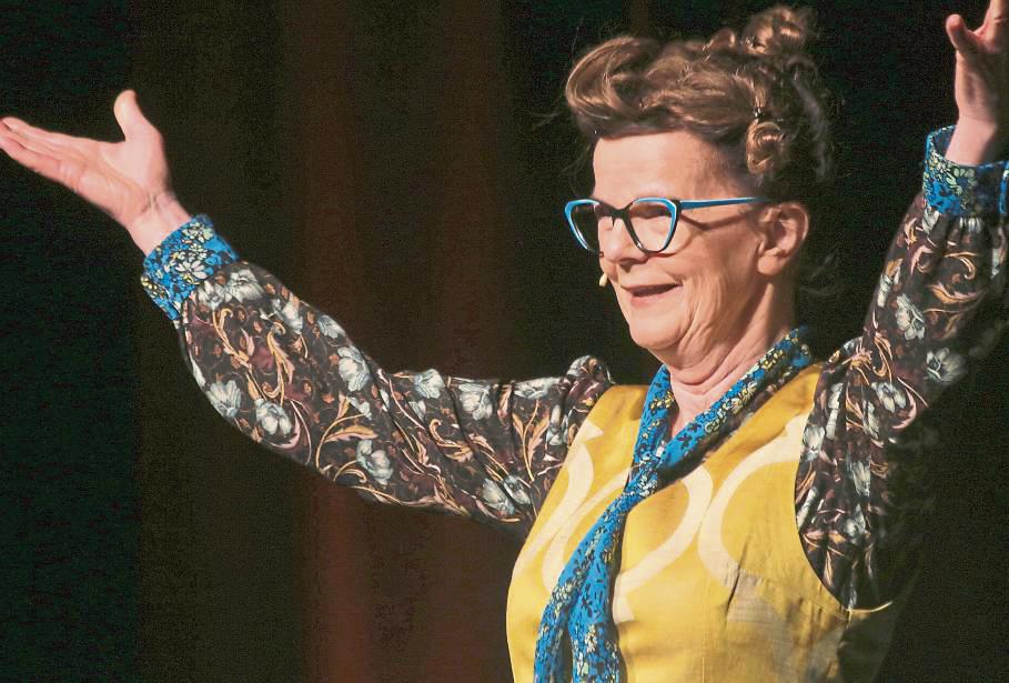 Frieda Braun eroberte die Lippstädter Herzen im Flug. Foto: Heier