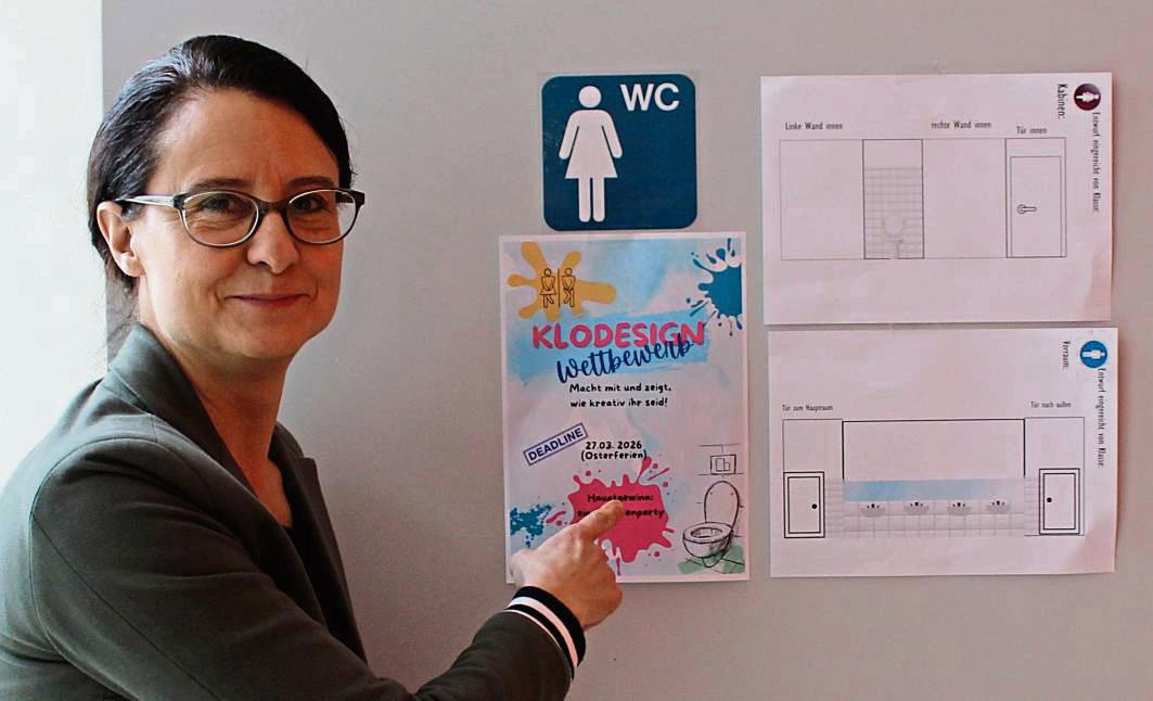 Die stellvertretende Schulleiterin Kathrin Linke organisiert den Wettbewerb. Foto: Soraya Dietz