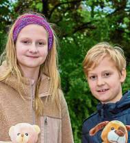 Lana (12) und Jano (10)
