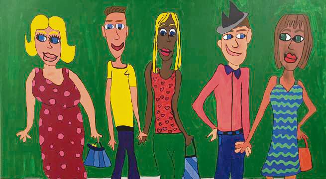 Die Ausstellung wird am Sonntag eröffnet.