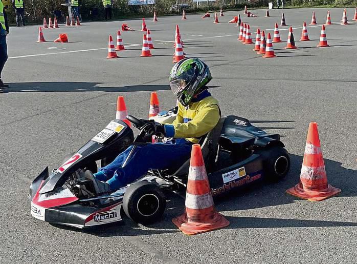 Verpatzte den ersten Lauf, daher reichte es für MSC-Fahrerin Linda Wenge nur zu Platz 30 beim Finale in Paderborn.