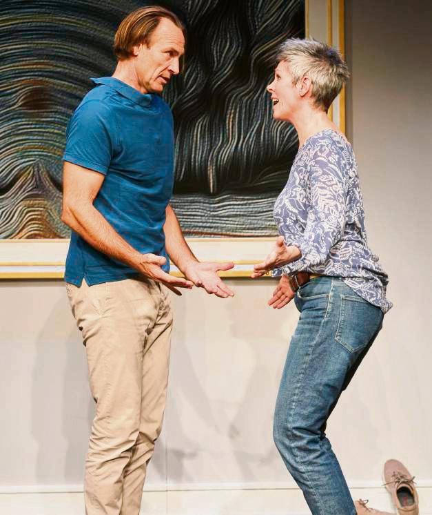 Ralf (Bernhard Bettermann ) ist mit Nadine (Cheryl Shepard) zusammen. Bleibt das auch so? Foto: Fantitsch