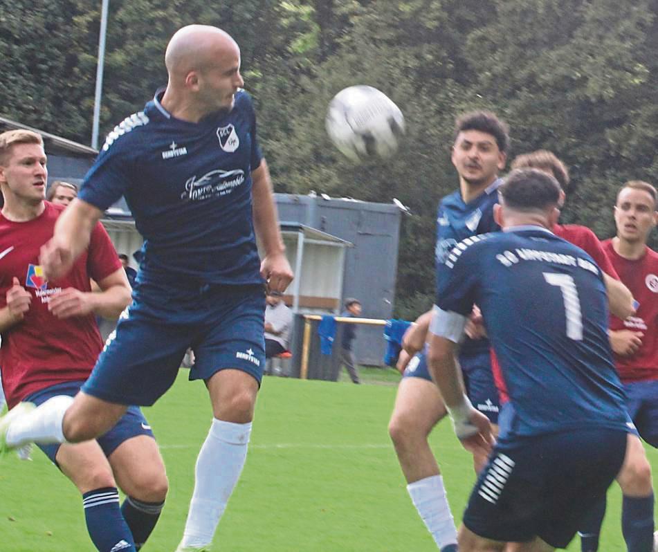 Am heimischen Kranenkasper gab der SC Lippstadt eine 2:0-Führung gegen Aufsteiger Belecke noch aus der Hand. Die Belecker wusste auch diesmal zu gefallen, da man sich nicht versteckte und dafür mit einem 2:2 belohnt wurde. Foto: Brand