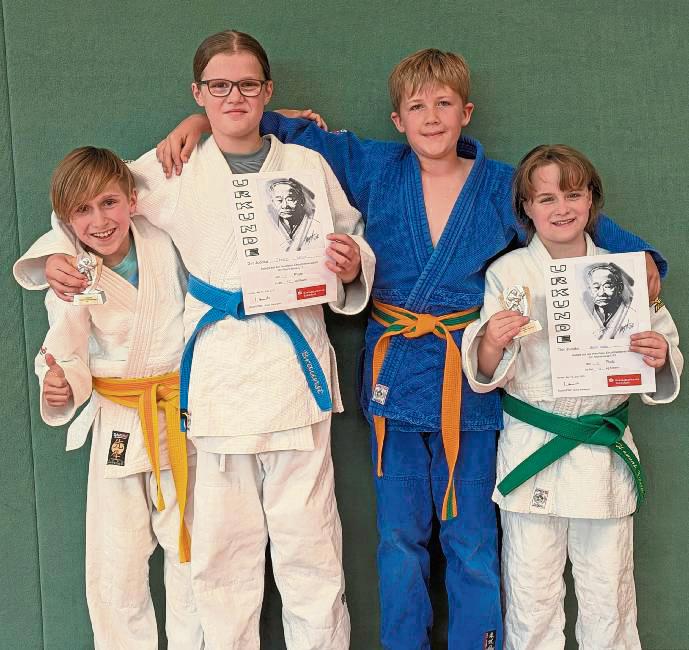 Bei den Westfalen-Einzelmeisterschaften der Judoka setzten sich auch die Nachwuchssportler der BSG Benninghausen sehr gut ins Szene.