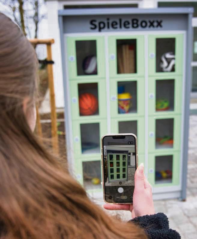 Die neue Spieleboxx lässt sich mit einer Smartphone-App steuern. Das Angebot ist kostenlos.
