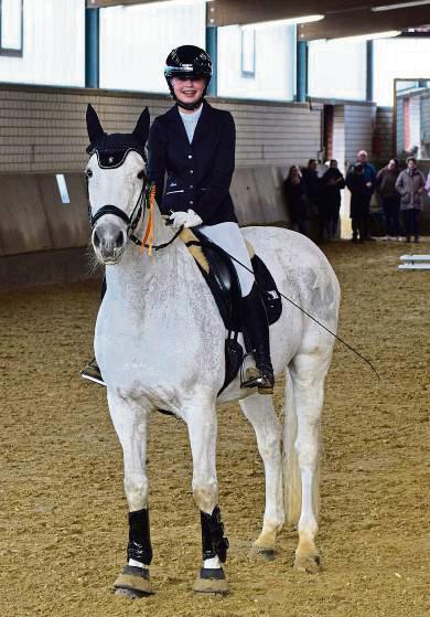 Überzeugte auf ganzer Linie: Carla Kroll-Schlüter vom Reiterverein Erwitte.