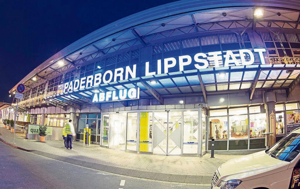 Der Flughafen Paderborn/ Lippstadt stampft Ausbaupläne ein.