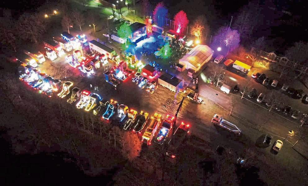 Die Sälzer-Trucker-Weihnacht ist ein adventliches Highlight in Verlar.