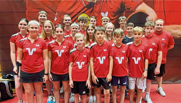 Stark vertreten war die Tischtennis-Abteilung des TV Geseke bei den Kids Open in Düsseldorf, die für alle Teilnehmer ein unvergessliches Erlebnis waren.