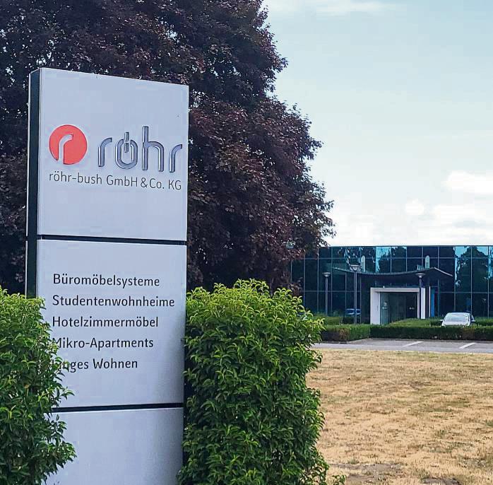Der Möbelhersteller Röhr-Bush mit 120 Beschäftigten hat sich – nach dem Rückzug eines Warenkreditversicherers – insolvent gemeldet. Foto: Schwade