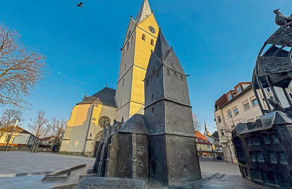 Treffpunkt für die Archäologie-Führung ist das Stadtmodell. Symbolfoto: N. Wissing
