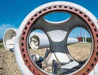 In der Kritik: Windkraft im Arnsberger Wald. Foto: Dahm