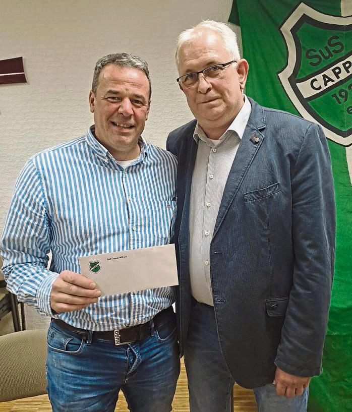 Führungswechsel: Jörg Fior (l.) wurde zum Nachfolger des bisherigen 1. Vorsitzenden Markus Stanzmann (r.) gewählt.