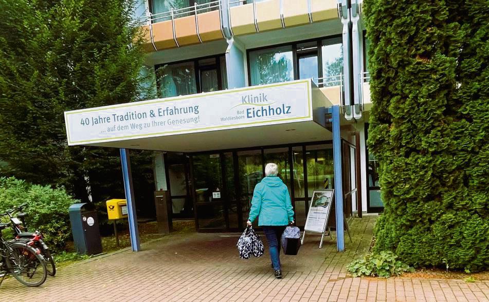 Zukunftssignal: Die Stadt Lippstadt und der Kreis Soest stellen für den Umbau der Eichholz-Klinik zwei Darlehen von insgesamt drei Millionen Euro zur Verfügung. Foto: Vielberg