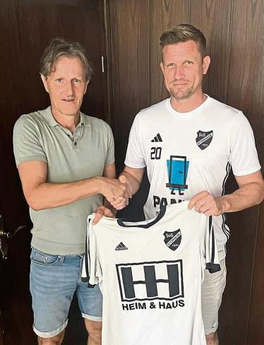 Wieder vereint: Klaus Polaczy (l.) wird den Störmeder Coach Bastian Rehborn (r.) als neuer Co-Trainer unterstützen.