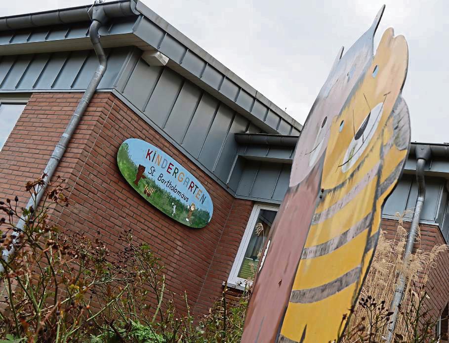 Vom Kindergarten zum Familienzentrum: Die Kita St. Bartholomäus in Verne hat schon jetzt ihr Angebot deutlich erweitert. Foto: Dietz