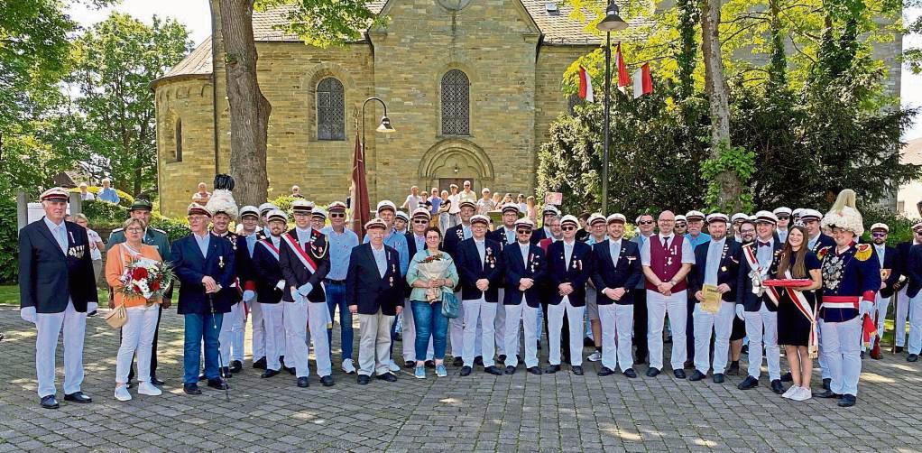 Der Sonntag stand im Zeichen der Jubilare und Geehrten.