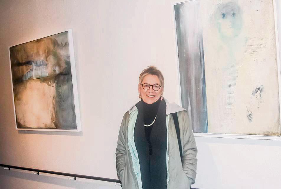 Unter dem Titel „Vielschichtig“ zeigt Birgit Boy ihre Bilder im Josefshaus. Foto: Wissing