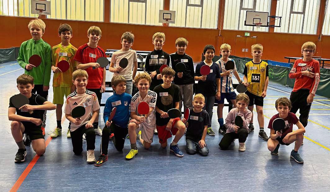 Zum TT-Ortsentscheid hatte der LTV Lippstadt geladen. Und die Kinder zeigten, was in ihnen steckt. Sie waren mit großer Begeisterung und sportlichem Ehrgeiz bei der Sache.
