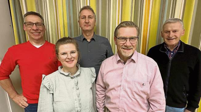 Teile des BI-Vorstandsteams wurden im Amt bestätigt: (v.l.) Franz Knust, Nine Meinert, Rainer Ziebeil, Hubert Niehaus und Werner Müsch. Katrin Hüsten fehlt. Foto: Cegelski