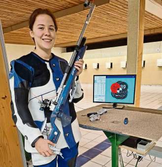 Traf 400 Ringe: Elisa Platte.