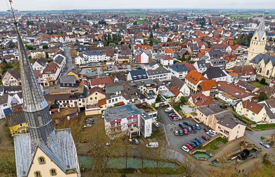 Ein Blick von oben auf die Geseker Innenstadt. Im gesamten Stadtgebiet sind die Preise nach oben gegangen. Foto: Eickhoff