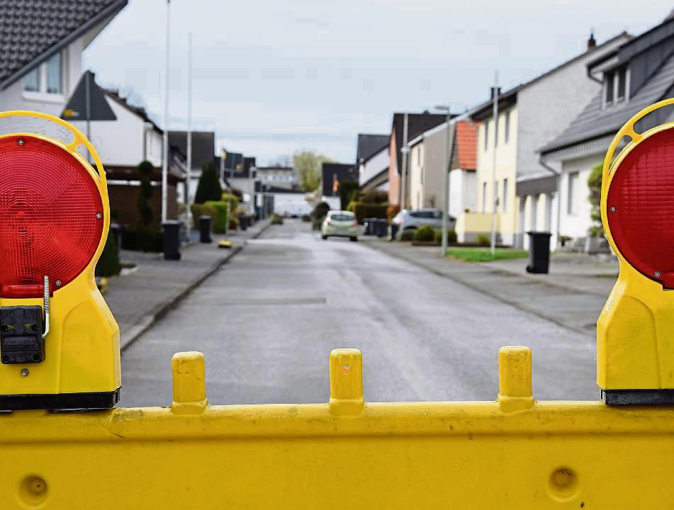 Ab dem 8. April wird die Wiethmarstraße zur Baustelle. Foto: Kossack