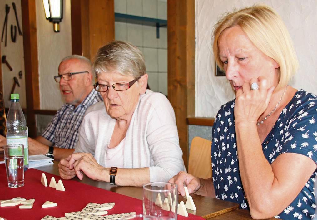Viel Konzentration fordert das Spiel „Tridom“ ein. Foto: Meschede