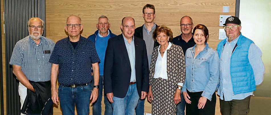 Der aktuelle Vorstand der Kulturrings freut sich auf viele Veranstaltungen. Foto: Kloer