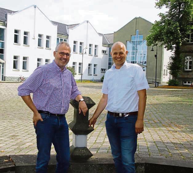 „Wir haben es gut gemacht“, bewerten Thomas Gerwin und Mattias Bürger die Politik der CDU. Foto: Meschede