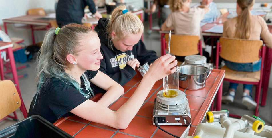 Das Mint-Schulnetzwerk setzt sich für Förderung und Berufsorientierung von Schülerinnen und Schülern in Mathematik, Informatik, Naturwissenschaften und Technik ein. Foto: Sina