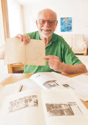 Wolfgang Marcus weiß viel über den Verein. Foto: Niggenaber