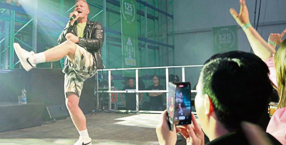 Mallorca-Kracher Julian Benz macht zur Jungschützenparty Stimmung. Archivfoto: Wapelhorst