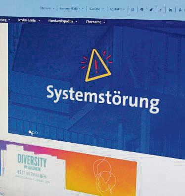 Bei der Handwerkskammer Dortmund ist der E-Mail-Verkehr gestört. Foto: Schwade