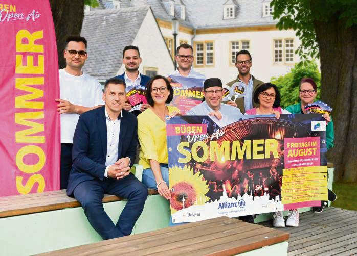Freitags im August heißt es wieder: Open-Air-Sommer im Rathaus-Innenhof.