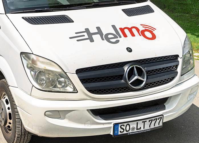 Der Helmo-Bus in Anröchte: Immer mehr Fahrgäste nutzen das On-Demand-Angebot.