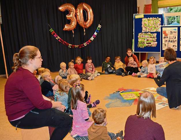 Mit einem Tag der offenen Tür feierte das Familienzentrum und Montessori-Kinderhaus Arche sein 30-jähriges Bestehen.