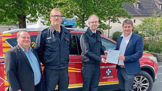 Matthias Mattenklotz (2.v.r.) ist nun offiziell in sein Amt berufen worden.