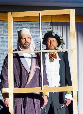 Szene aus „Scrooge – eine Weihnachtsgeschichte“.