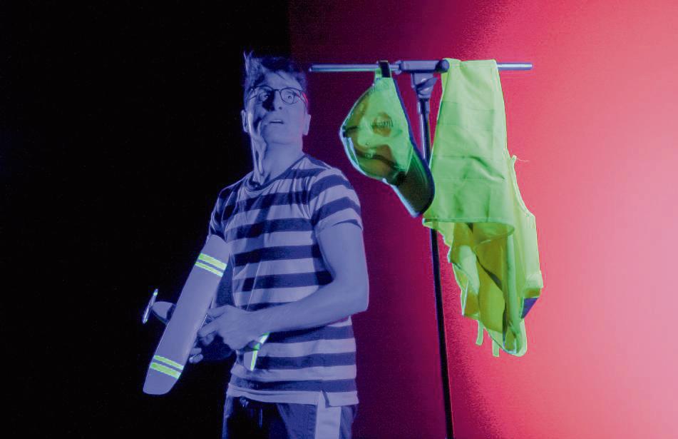 Eine Mischung aus Schauspiel und visuellem Theater ist das Stück „Lunaris“. Foto: Wissing