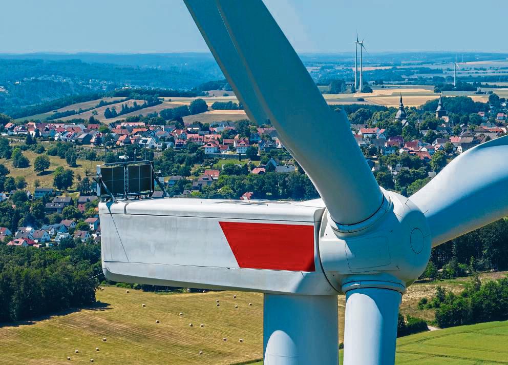 Die Stadt Rüthen will südlich von Kallenhardt insgesamt acht eigene Windenergieanlagen errichten. Foto: Bernd Eickhoff