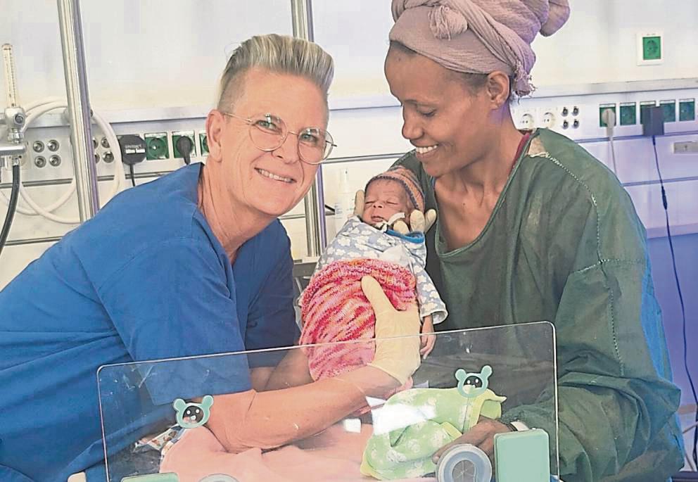 Der Einsatz des Archemed-Teams aus Deutschland sorgt für eine deutliche Verbesserung der perinatalen Versorgung in Asmara. Foto: Archemed