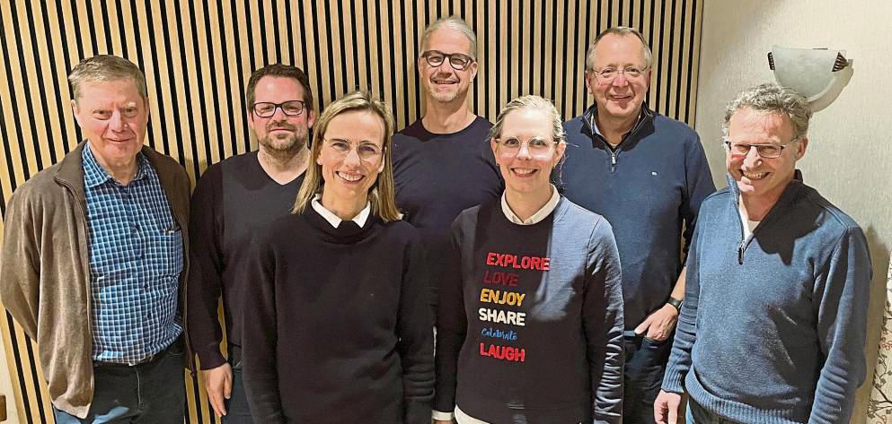 Der Bürgerring Hellinghausen (v.l.): Andreas Koers (1. Vors.), Andreas Wermers (Kassierer), Katrin Stuckenschneider (Beisitzerin), Sven Hilgenstock (2. Vors.), Karin Dirkwinkel (Beisitzerin), Thomas Stuckenschneider (Ortsvorsteher) und Andree Scheidler (Schriftführer).