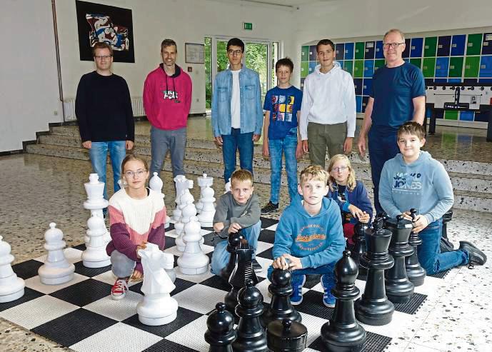 Die Schach-AG am Friedrich-Spee-Gymnasium wächst und begeistert. Foto: Kloer